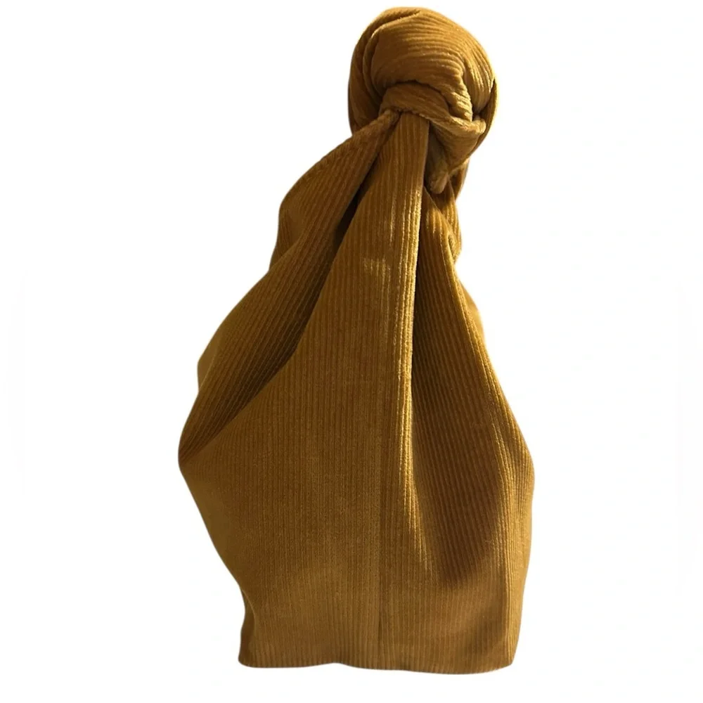 Merit Caramel Signature Corduroy Bag – Pouch Clutch